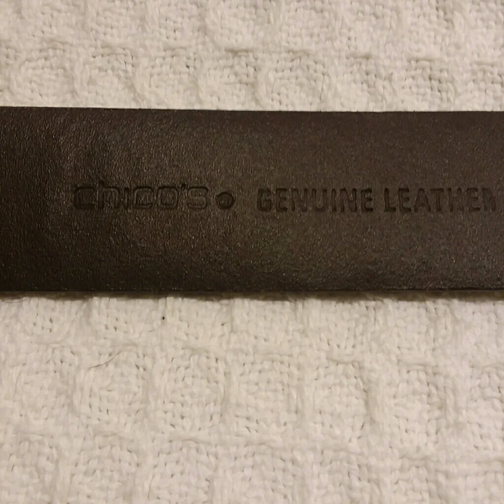 Chico's Brown Leather Belt